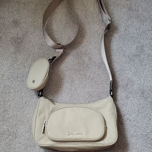 lululemon athletica Cream Crossbody Bag